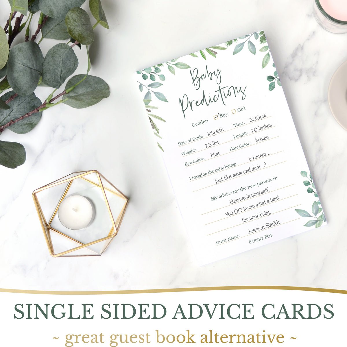 Baby Shower Games for Boys or Girls Set of 5 Activities for 50 Guest