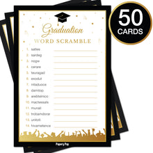 Graduation Party Games - 4 Games for 50 Guests - Gold