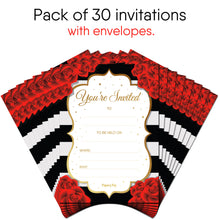 30 Invitations with Envelopes - Any Occasions - Bridal Shower, Wedding Shower, Bachelorette Party, Birthday Party